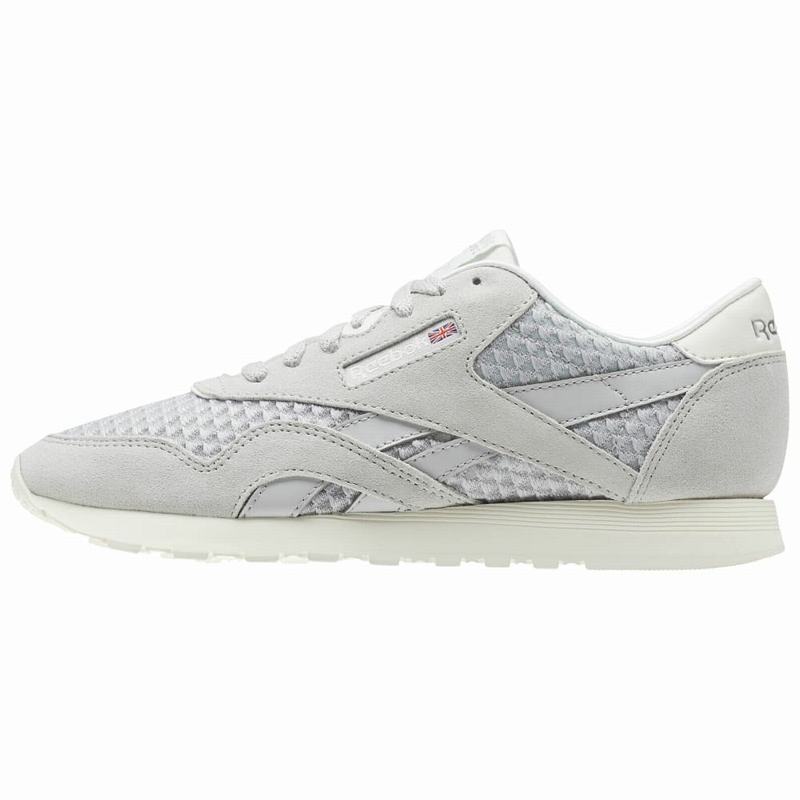 Tenisi Reebok Classic Nylon Mesh Dama Gri/Rosii Romania GN1504QI